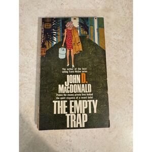The Empty Trap John D MacDonald Vintage 1957 Fawcett Gold Medal Paperback d1785